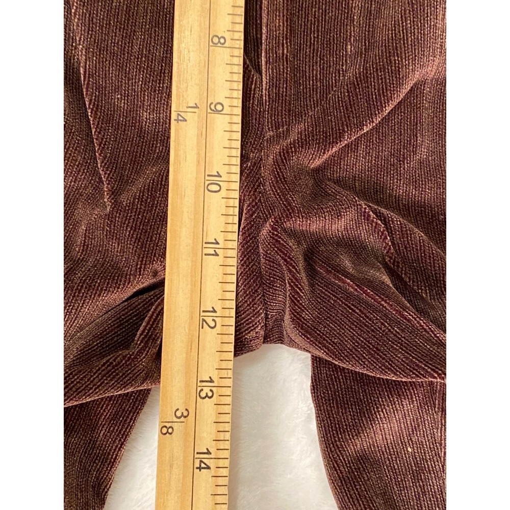 Bigsby & Kruthers Mens 36x31 Brown Corduroy Pleated Cuffed Pants Made in Canada - Picture 4 of 13